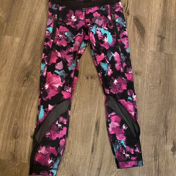 LULULEMON leggings with mesh zipper pockets Size 4 - Picture 6 of 9